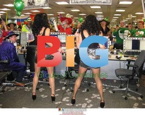 The Cheeky Girls at ICAP Charity Day
