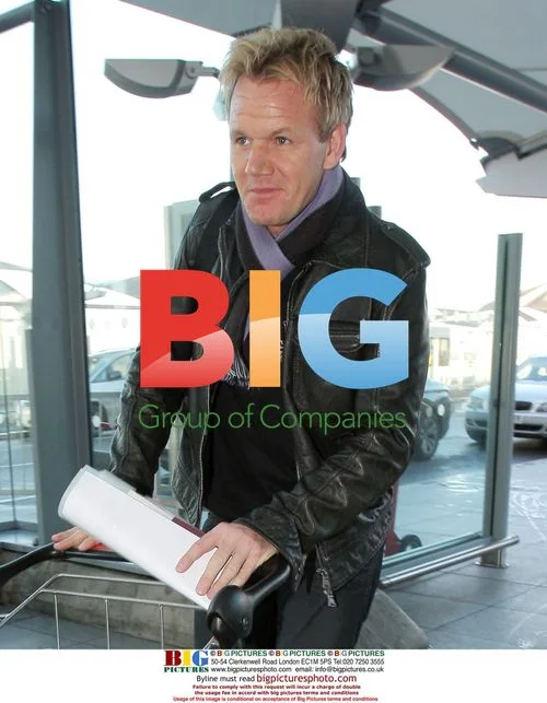 Gordan Ramsay at London Airport