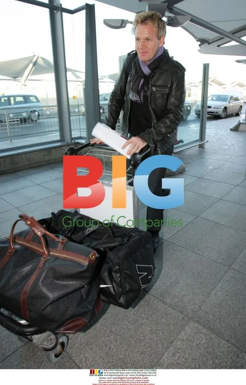 Gordan Ramsay at London Airport