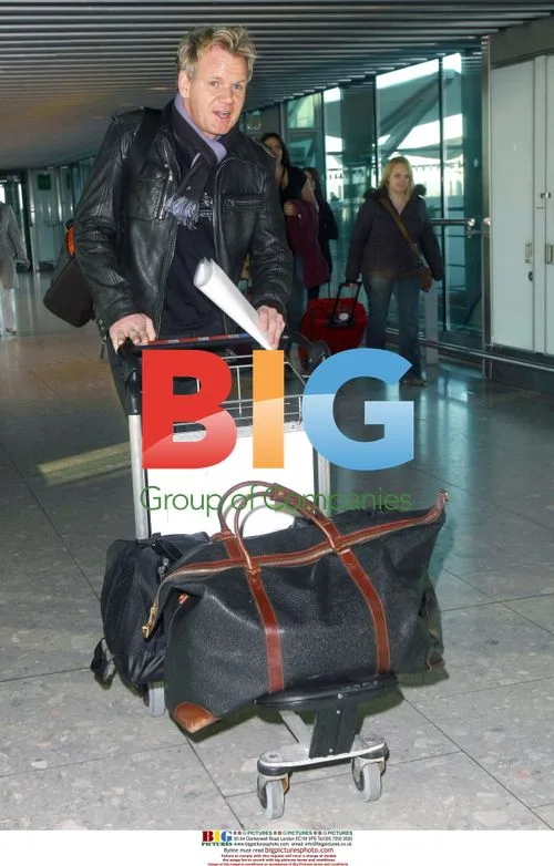 Gordan Ramsay at London Airport