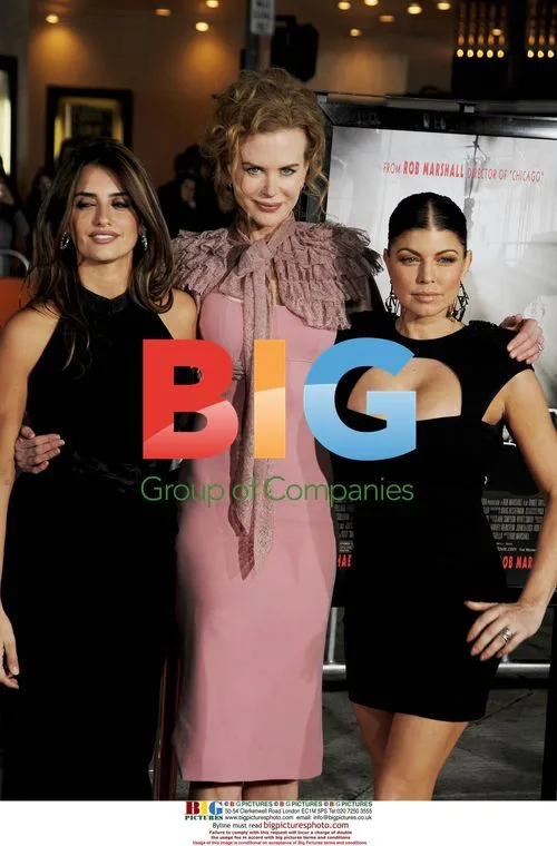 Penelope Cruz, Nicole Kidman, and Fergie at NINE Screening