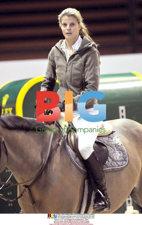 Athina Onassis Roussel horse training