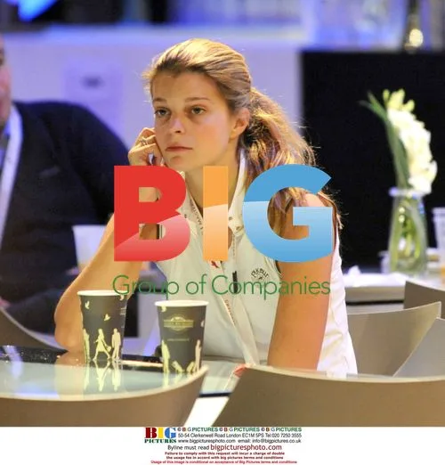 Athina Onassis Roussel Takes Coffee Break