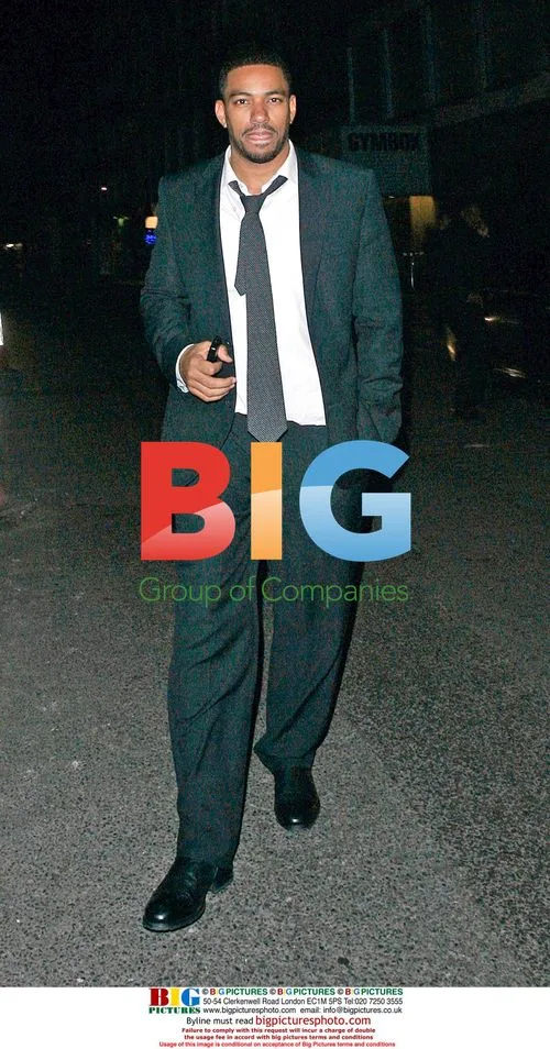 Laz Alonso Leaves Bungalow 8 in London