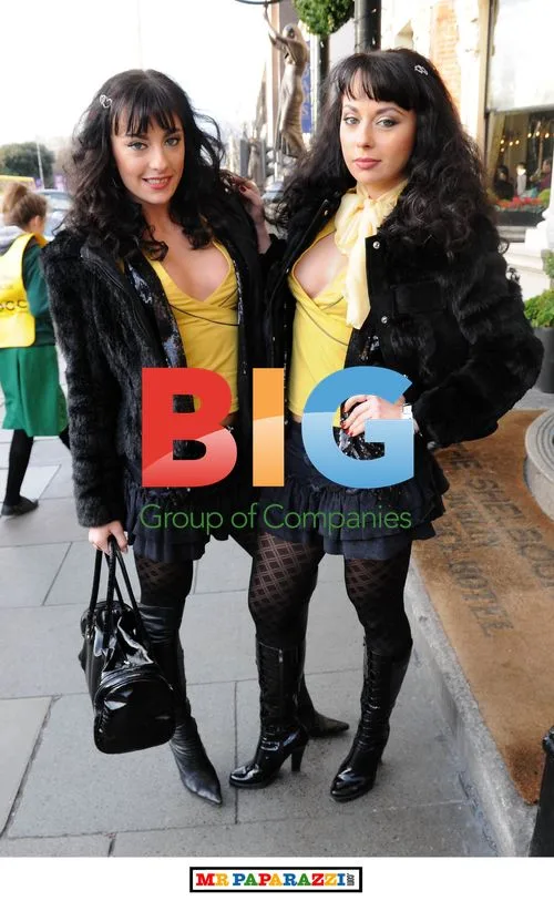 The Cheeky Girls spotted in Dublin