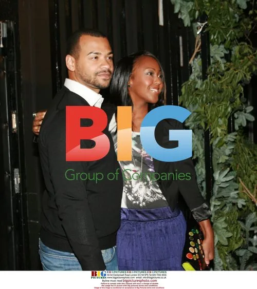 Michael Underwood and Angelica Bell at This Morning Party