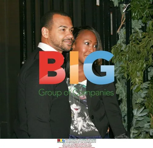 Michael Underwood and Angelica Bell at This Morning party