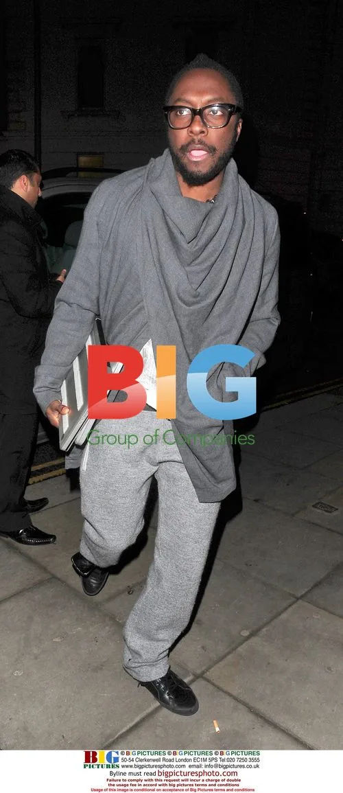Will i am from Black Eyed Peas at Boujis, London