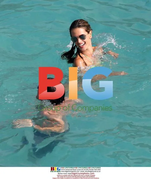 Alessandra Ambrosio & Jamie Mazur in Saint Barthelemy