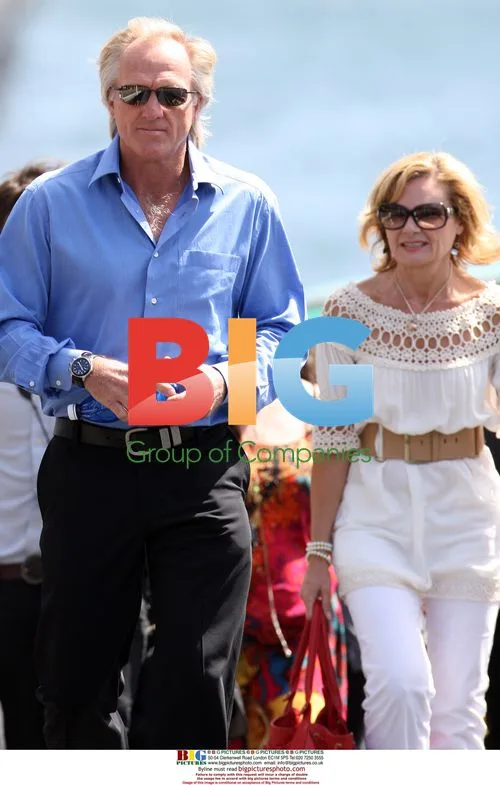 Greg Norman with possible new girlfriend
