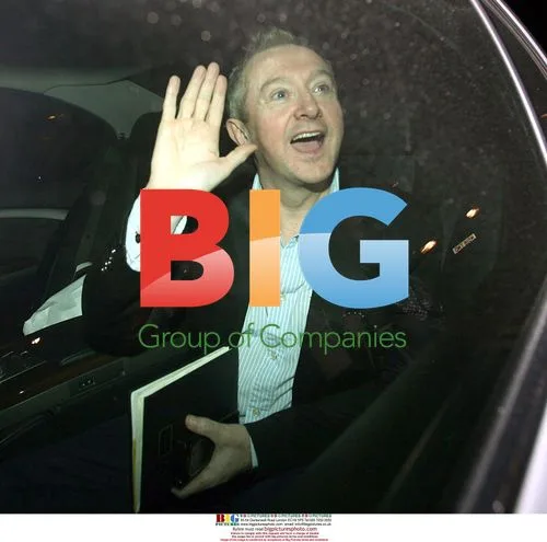 Louis Walsh leaves studio after rehearsal