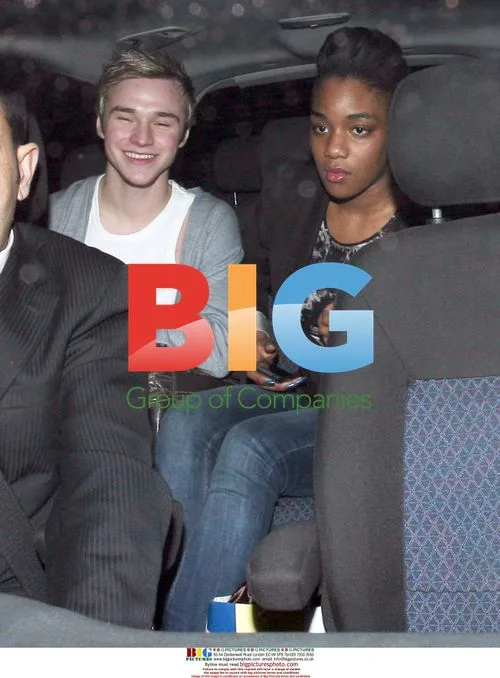 Lloyd Daniels and Rachel Adedeji leave studio