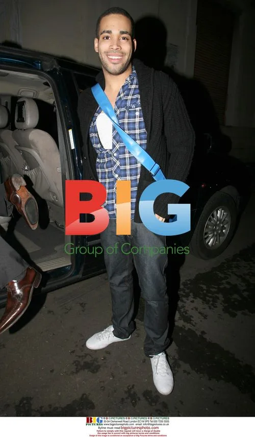 Danyl Johnson leaves studio in London