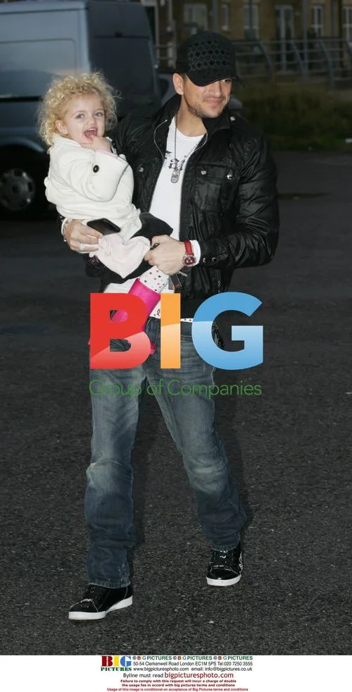Peter Andre and Princess Tiaamii in Brighton