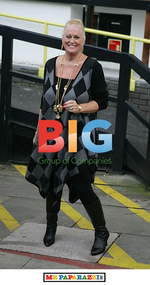Kim Woodburn at ITV Studios in London