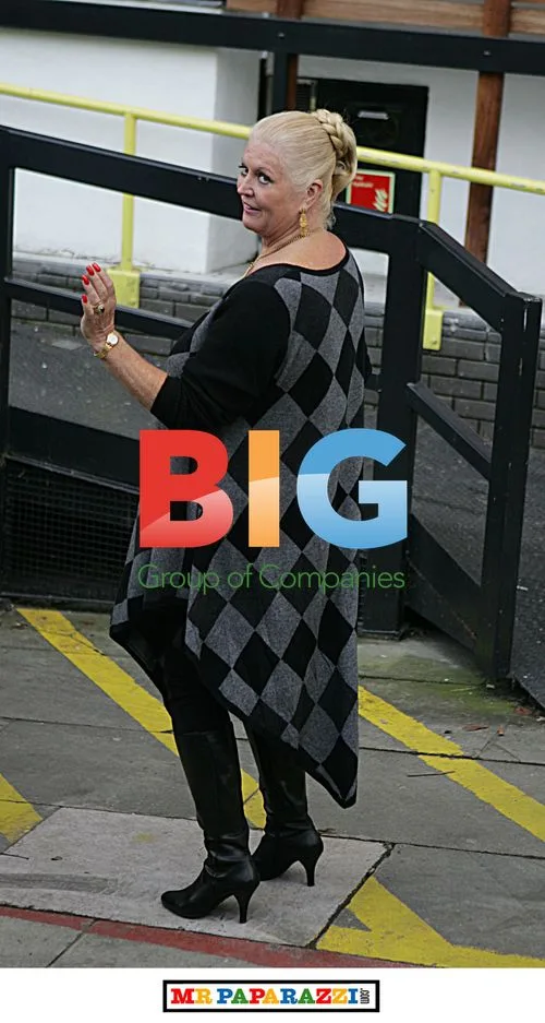 Kim Woodburn at ITV Studios in London