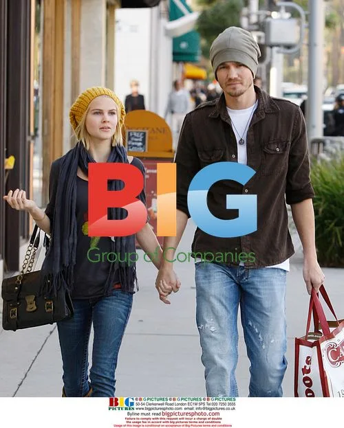 Chad Michael Murray and Kenzie Dalton shopping in Beverly Hills
