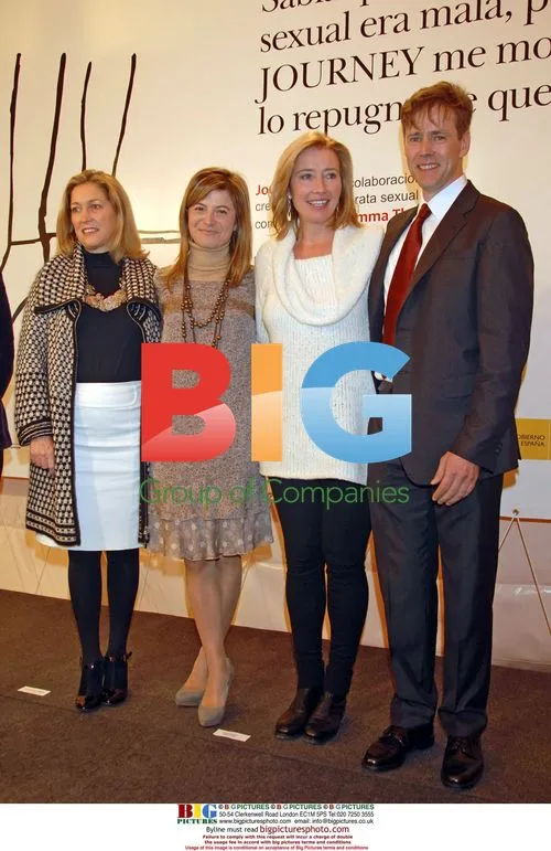 Emma Thompson and Minister of Equality open anti-trafficking exhibit