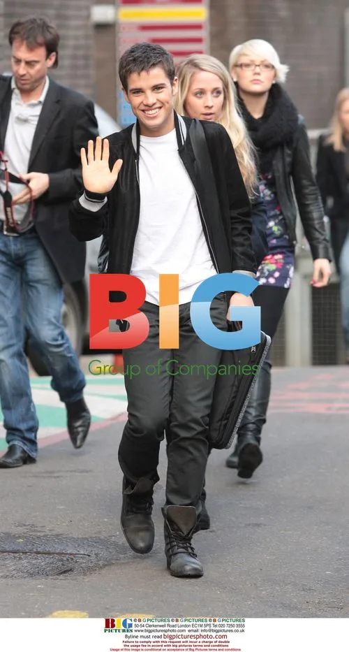 X Factor Winner Joseph McElderry Arrives at This Morning
