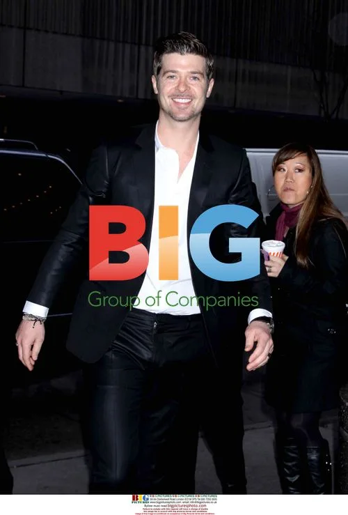 Robin Thicke at 'It's On with Alexa Chung' in New York