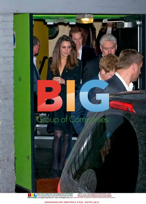 Prince William, Prince Harry and Kate Middleton at London Premiere