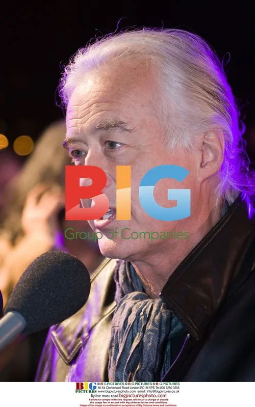 Jimmy Page attends 'It Might Get Loud' screening