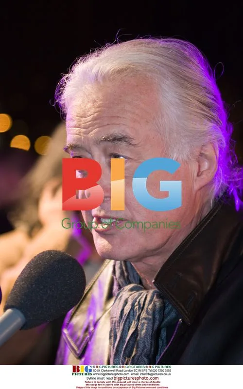 Jimmy Page attends 'It Might Get Loud' screening