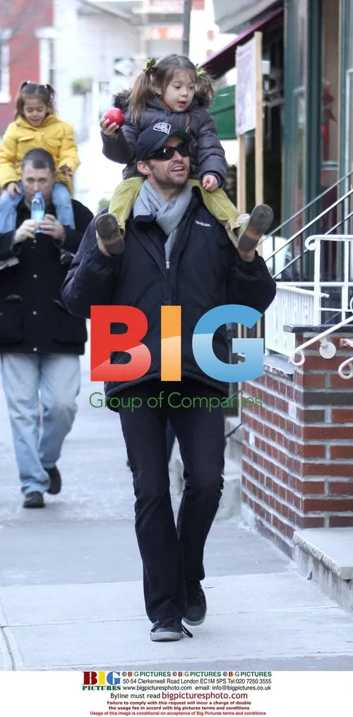 Hugh Jackman with daughter Ava