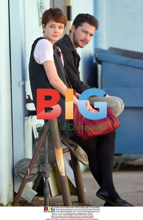 Shia LaBeouf and Carey Mulligan shopping for art supplies