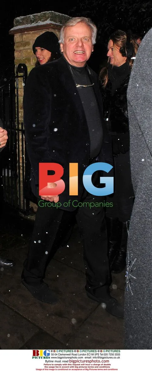 Celebrities Leaving Freud Christmas Party in London