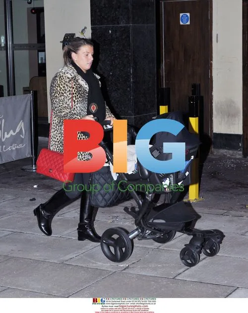 Coleen Rooney out in Liverpool