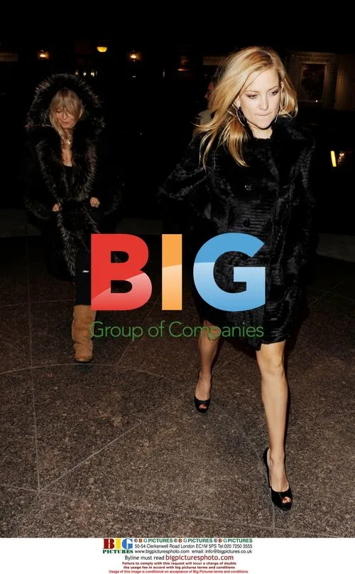 Kate Hudson, Kurt Russell and Goldie Hawn Spotted in NYC