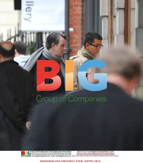 Lord Mandelson spotted in London