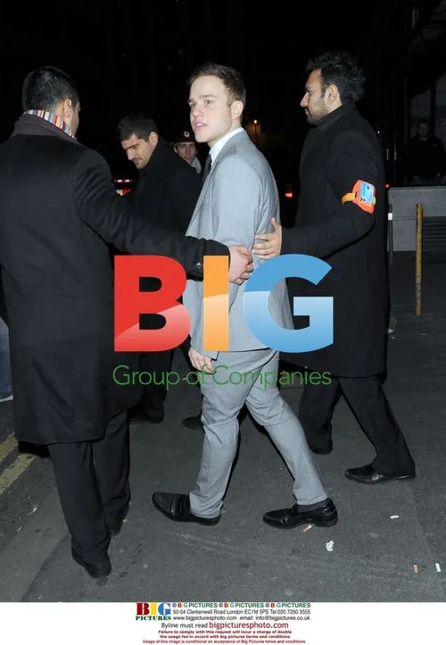 Olly Murs Kisses Sianad Gregory at X Factor Party
