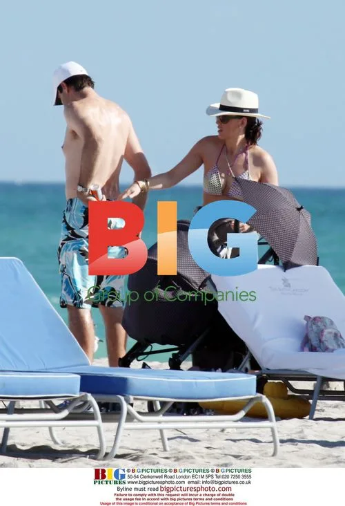 Greg Rusedski and Family on Miami Beach