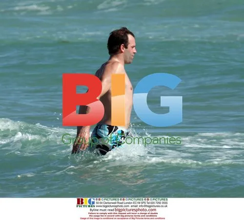 Greg Rusedski on Miami beach