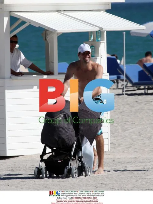 Greg Rusedski vacationing in Miami