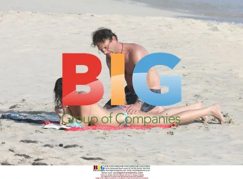 Shermine Shahrivar and Thomas Kretschmann in Caribbean