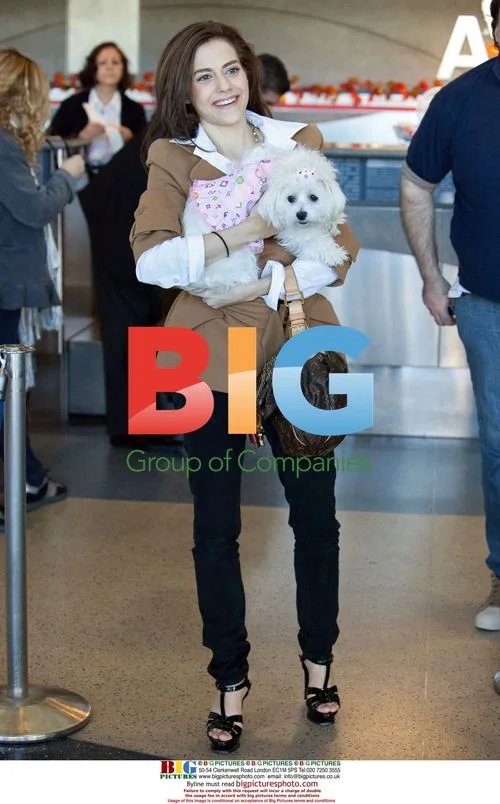 Brittany Murphy and Simon Monjack Depart LAX