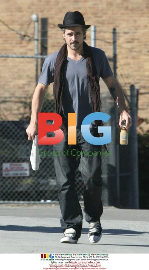 Colin Farrell Strolls in LA