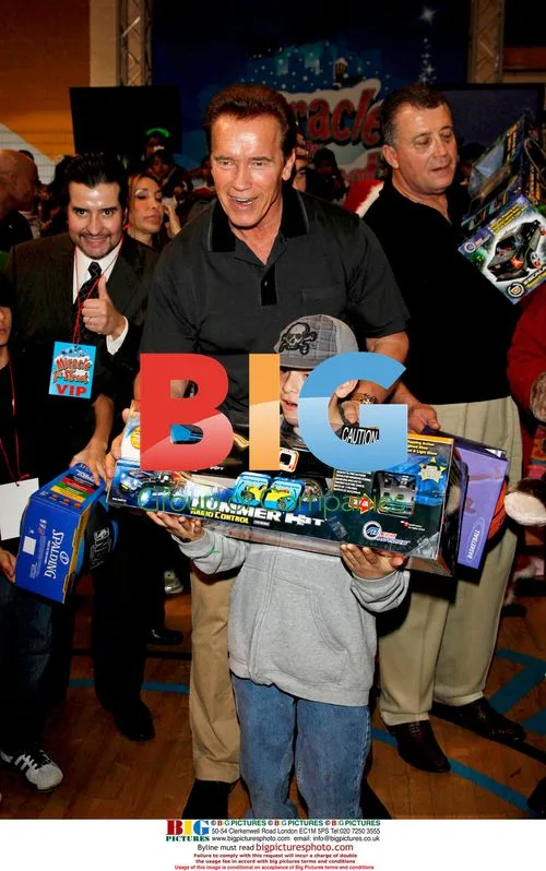 Arnold Schwarzenegger at 'Miracle on 1st Street' event