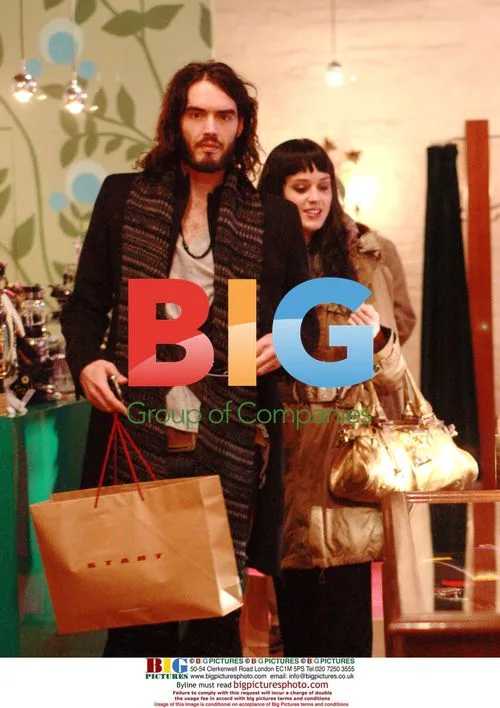 Russell Brand and Katy Perry shopping in London