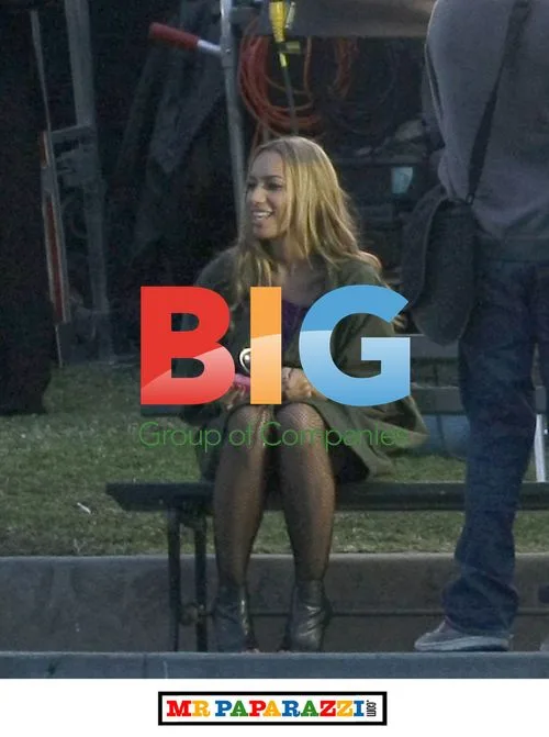 Leona Lewis Filming Music Video