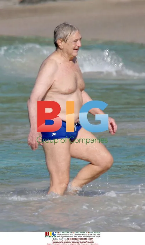 George Soros vacationing in St Barth's