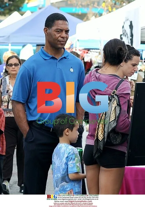 Marcus Allen and Lauren Hunter Shop at Flea Market