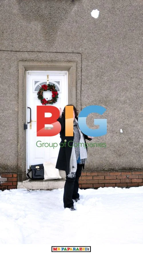 Susan Boyle Throws Snowballs at Home
