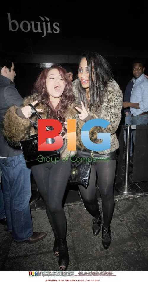Girl Band Members at Boujis Club