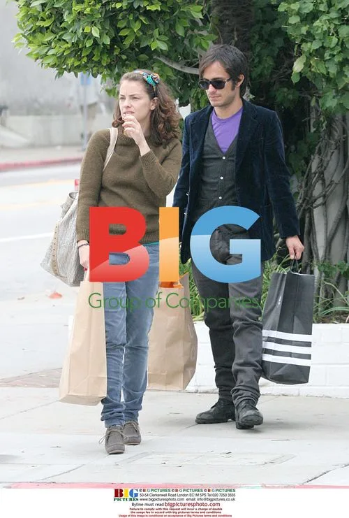 Gael Garcia Bernal Christmas Shopping in Santa Monica