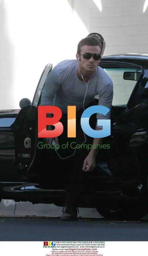Cam Gigandet out in his Mustang