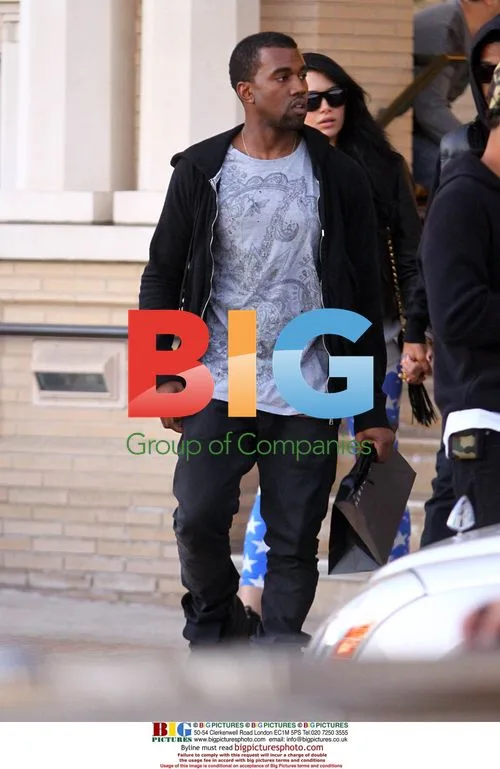 Kanye West Shopping at Barneys